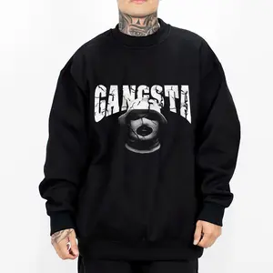 Gangsta Chicano Clothing, Mexican Clothes, Gangsta Lowrider Clothes, Oversized Graphic Tee Medium Heavy Sweatshirt Hoodie for Men & Women GA