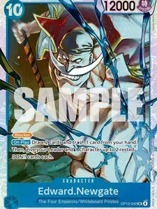 Edward.Newgate - Carrying On His Will (OP13) card