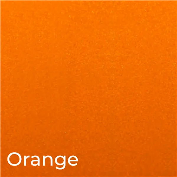 Orange Reflective Heat Transfer Vinyl (HTV)