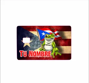 Puerto rico Debit Card Sticker