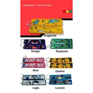 Embroidery Keychains - Legendary & Fan Favorites