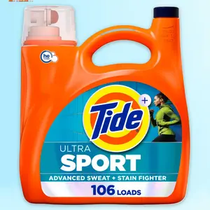 Tide Plus Febreze Sport Active Fresh High Efficiency Liquid Laundry Detergent Soap