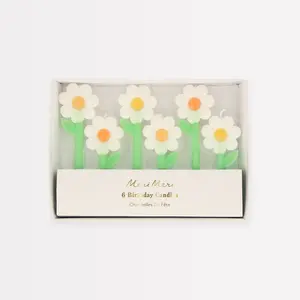 Daisy Candles (x 6)