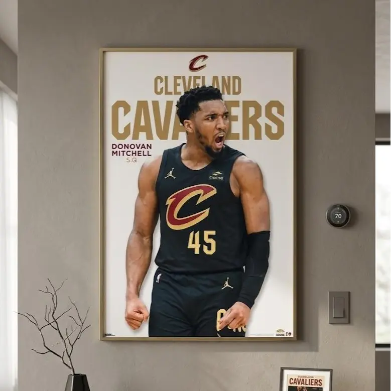 NBA Cleveland Cavaliers - Donovan Mitchell Feature Series 23 Wall Poster
