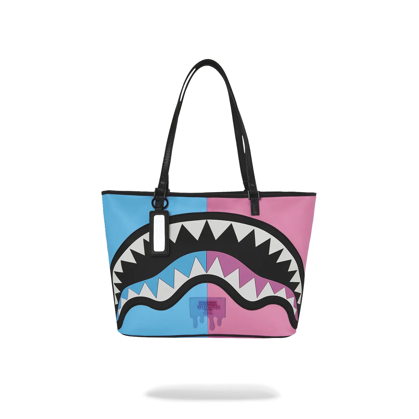 CANDY CLASH SHARK CENTRAL TOTE CANDY CLASH SHARK CENTRAL TOTE