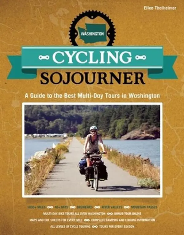 USED Book - Cycling Sojourner: A Guide to the Best Multi-Day Bicycle Tours in Washington by Thalheimer, Ellee (Paperback) - english