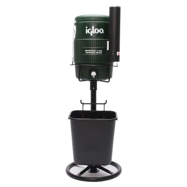 SSN 1263268 Tidi-Cooler Stand & Basket, Black
