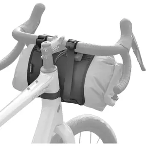 Bike handlebar harness mounts system bicycle handlebar rolls for bikepacking