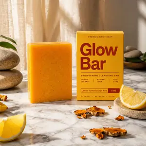 Honey Glow Brightening Soap with Turmeric & Kojic Acid – Brighten Skin & Gentle Exfoliation