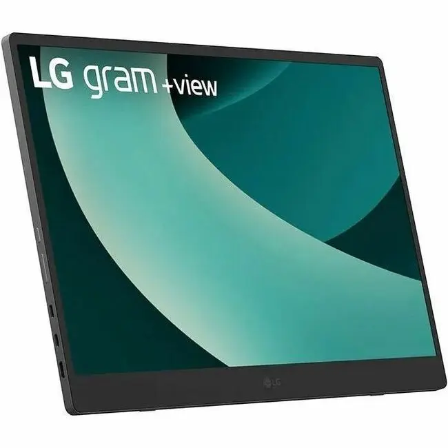 LG gram +view 17MT70 17" Class WQXGA LCD Monitor 16:10 Black Silver
