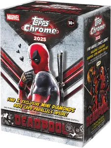 2025 Topps Chrome Deadpool - Factory Sealed - Value Box