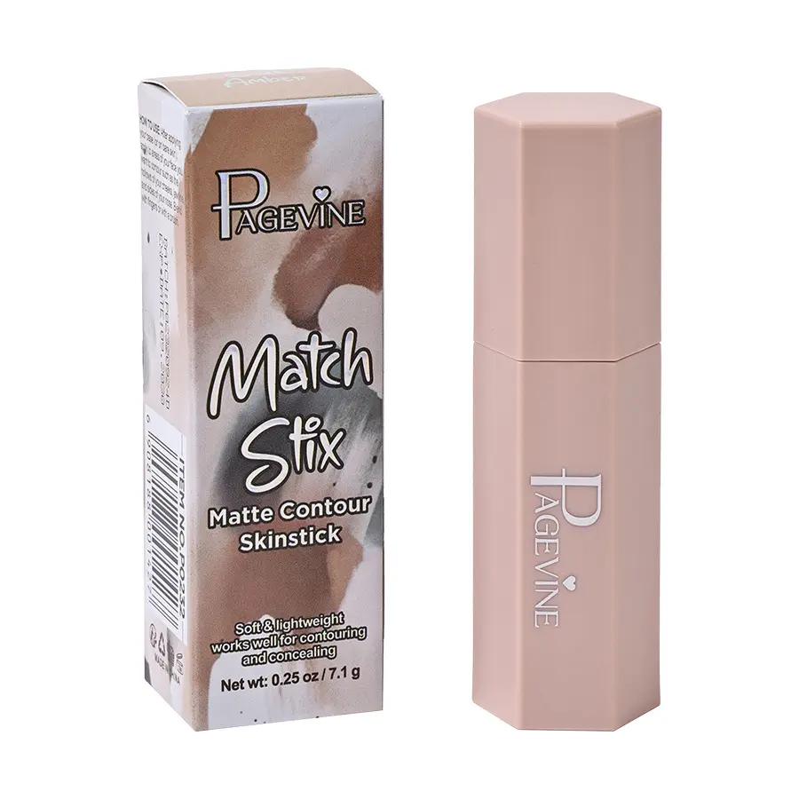 Versatile Matte Contour Stick, Long-Lasting Lightweight Formula, Natural Look, Stacking Concealer & Contour, Daily & Special Occasion Makeup