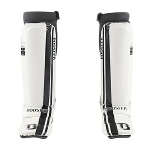 Booster MMA Shinguards White/Black