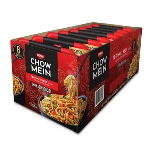 Nissin Chow Mein Club Pack Instant Stir Fry Noodles, 4 oz Cups, Pack of 8Chow Mein Club Pack Instant Stir Fry Noodles, 4 oz Cups, Pack of 8