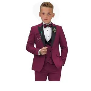 Three-piece suit for wedding banquets, birthday parties, and holiday occasions.