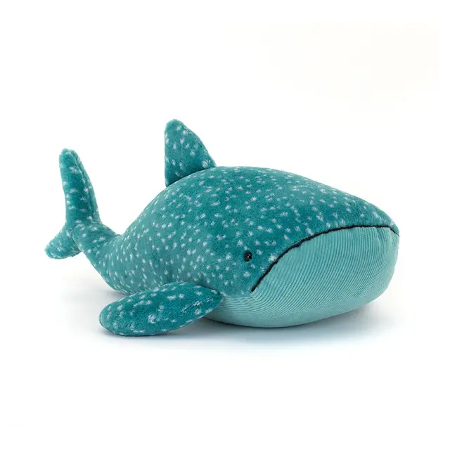 Jellycat Cute Gobfrey Whale Shark Plush Toy – Super Soft Marine Animal Stuffed Toy, Birthday & Baby Shower Gift