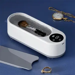 Portable Ultrasonic Cleaner, USB Powered, High-Frequency Washer for Jewelry, Eyeglasses, Watches, Lenses Rechargeable Toothbrush Disinfector Uv Toothbrush Sanitizer Steamer Warmer Sterilizer Sterilizer Dryer