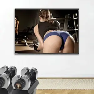 No Framed, Sexy Girl Gym Posters Bodybuilding Fitness