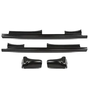 Fit For 14-18 Chevy Silverado GMC Sierra Double Cab Rocker Panels & Cab Corners