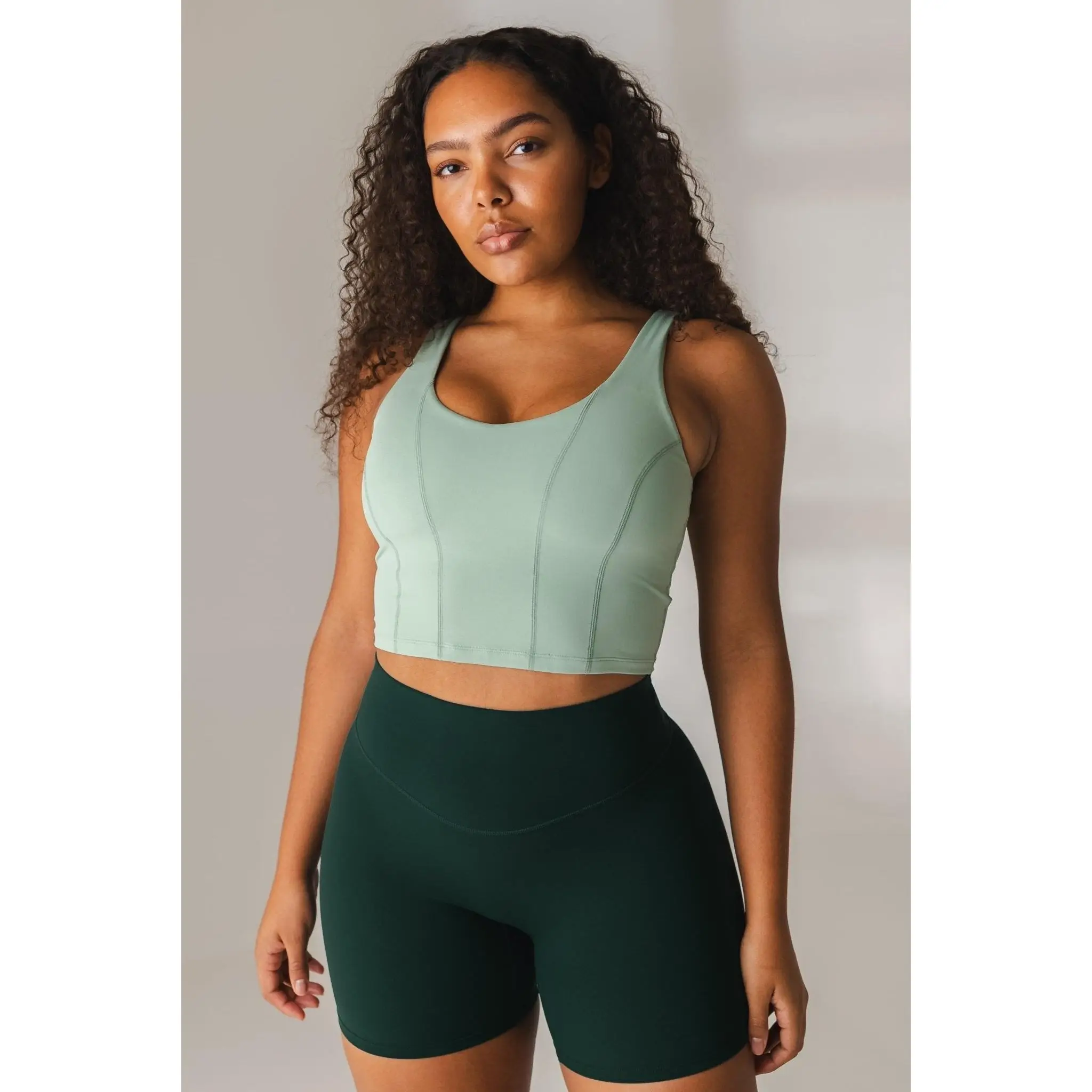 Cloud II™ Corset Tank - Eucalyptus