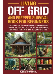 LIVING OFF GRID AND PREPPER SURVIVAL GUIDE FOR BEGINNERS: LEARN HOW TO LIVE OFF GRID, MASTER ESSENTIAL PREPPING SKILLS, & BUILD A SELF-SUFFICIENT, RESILIENT LIFESTYLE Paperback