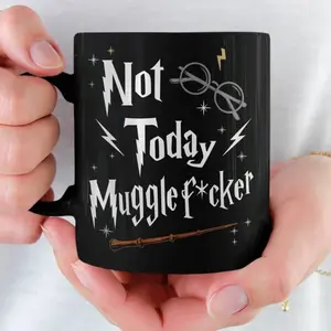 [Sale off up to 50%] Espresso Patronum Black Mug - Funny Wizard Coffee Cup - Magic Gift for Best Friend, Coworker, or Sister, 11oz & 15oz ceramic mug