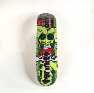 Termite Shoo Fly Green 7 3/8th Skateboard Deck