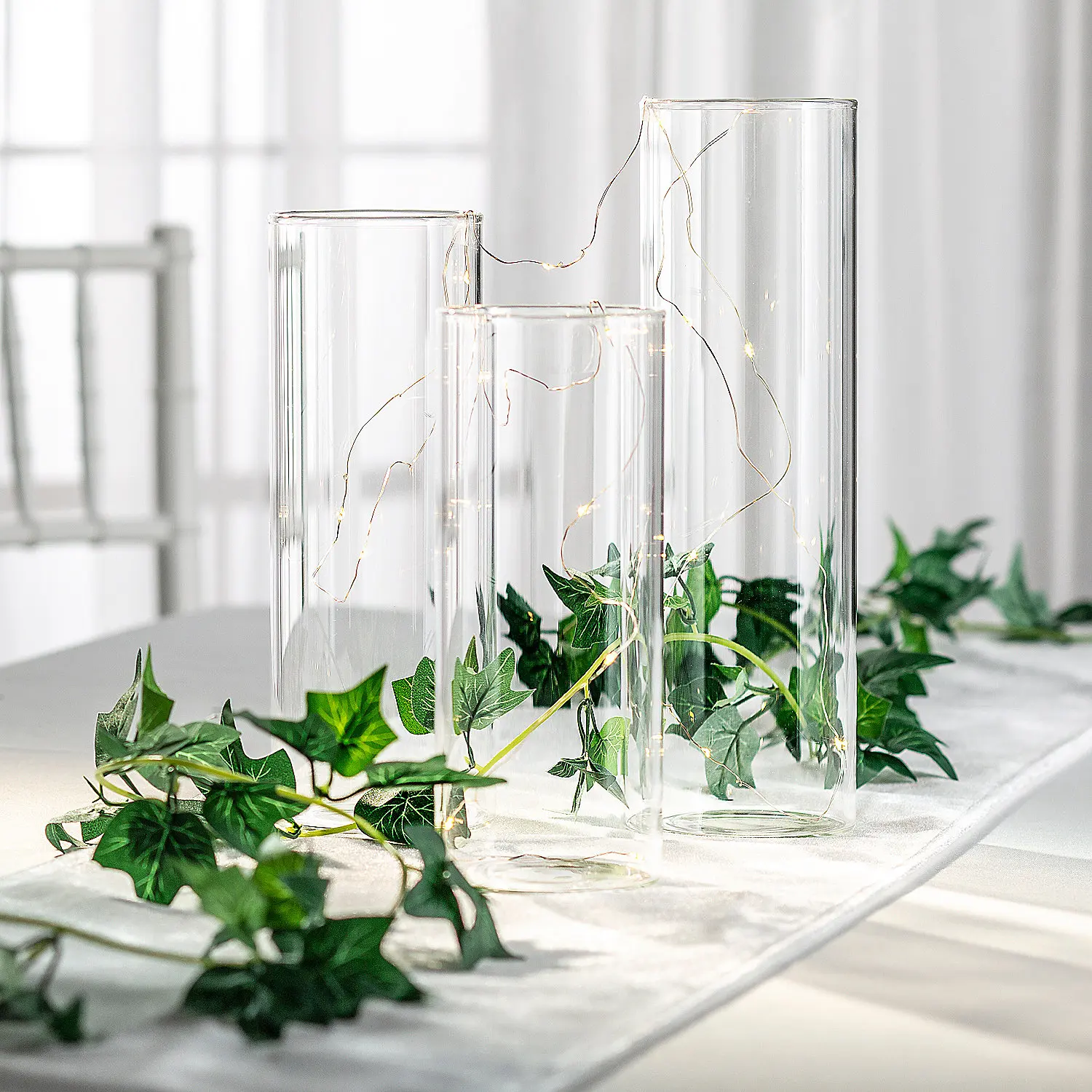 White Centerpiece Decorating Kit - 17 Pc.