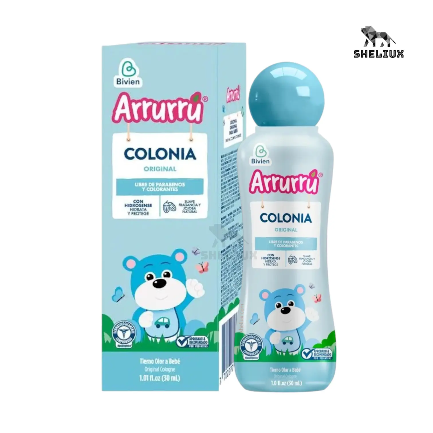 Arrurrú Original Body Lotion Blue - Gentle Scent