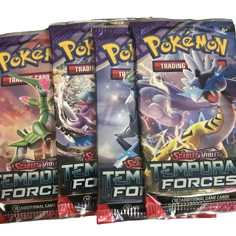 Temporal Forces Booster Pack - Includes 10 Additional Game Cards -  Collectible Figures by Pokemon Trading - TikTok Shop