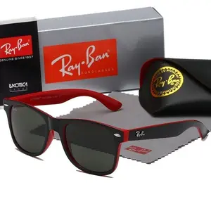 Original Wayfarer RB2140 Sunglasses Classic Square Frame Vintage Designer Eyewear for Men Women