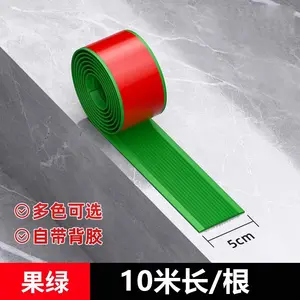 Stair Step Anti-Slip Tape Self-Adhesive Non-Skid Line Stairs Slope Glue Strip PVC Floor Tile Ground 10m Set