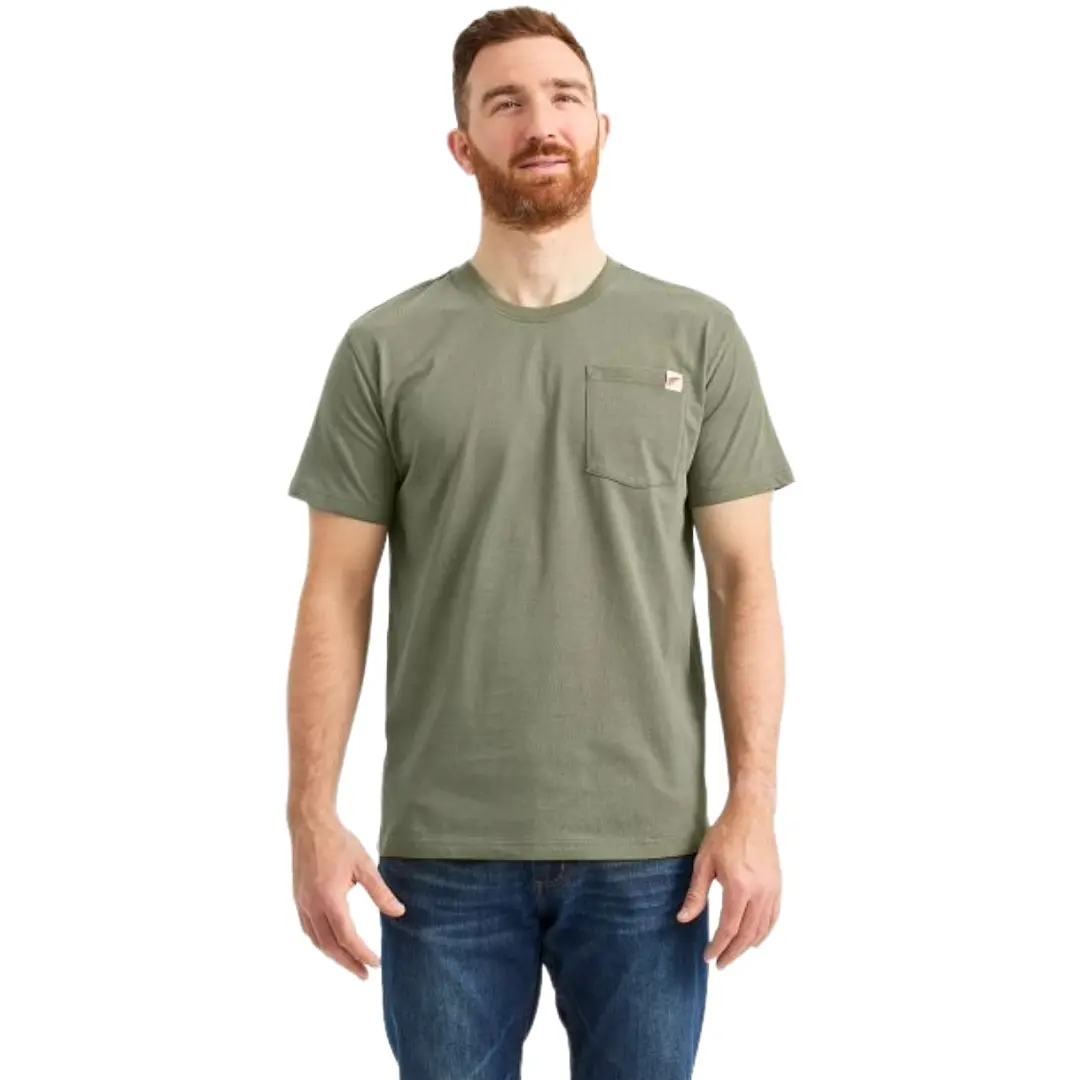 Red Wing Men's Olive Green One Pocket T-Shirt 98473