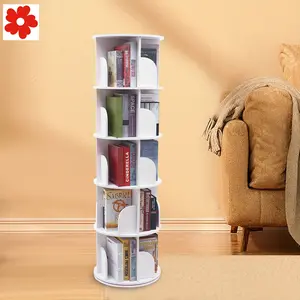 New Pvc Desktop Bookshelf Counter Bookcase Desktop Shelves 5 Office storage and desktop accessories