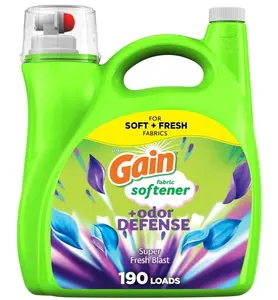 190 Load Fresh Blast Liquid Odor Defense Fabric Softener 140 FL OZ
