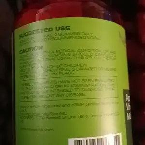 Antes y después Gomitas de Vinagre de Manzana™