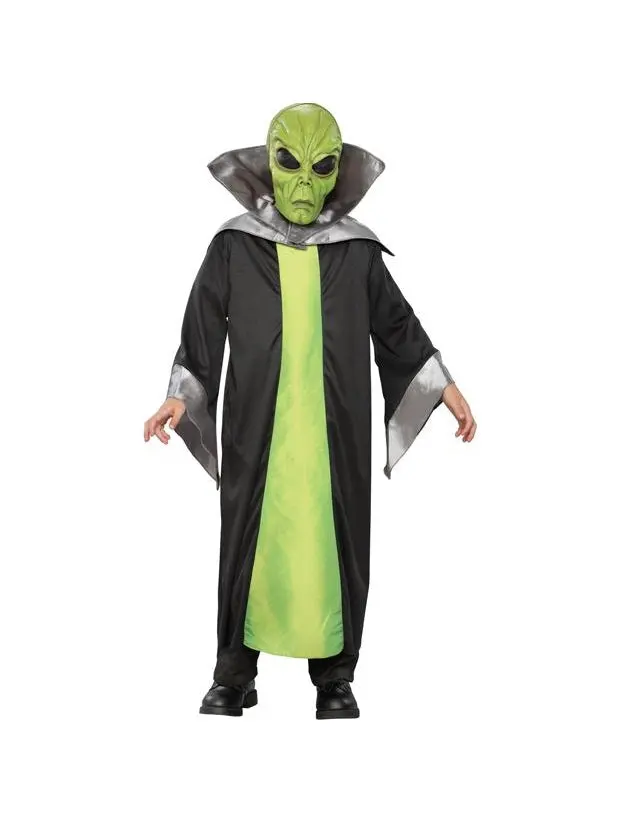 Child Green Alien Costume