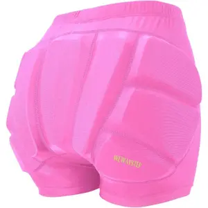 Kids Butt & Hip Padded Shorts for Skating, Youth Hip Protection Pads for Figure Skating Shorts, Crash Butt Pads for Tailbone & Butt