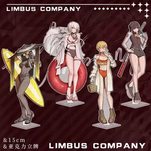 Action Surrounding Figure Ornaments COS Game Limbus Company Ryoshu Faust SinclairDon Quixote Acrylic Stand Figures Kids Gift Toy