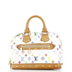 Pre-owned Louis Vuitton Canvas Coated Top Handle Bags Alma Handbag Monogram Multicolor PM by Rebag