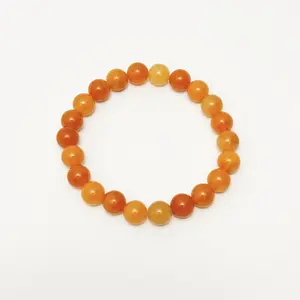 1 Count Orange Aventurine Bracelet (8mm)