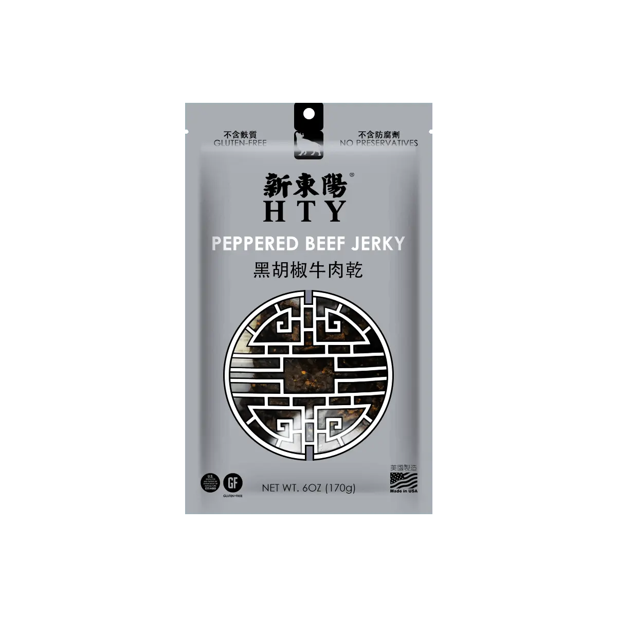 HSINTUNGYANG Peppered Beef Jerky 170g
