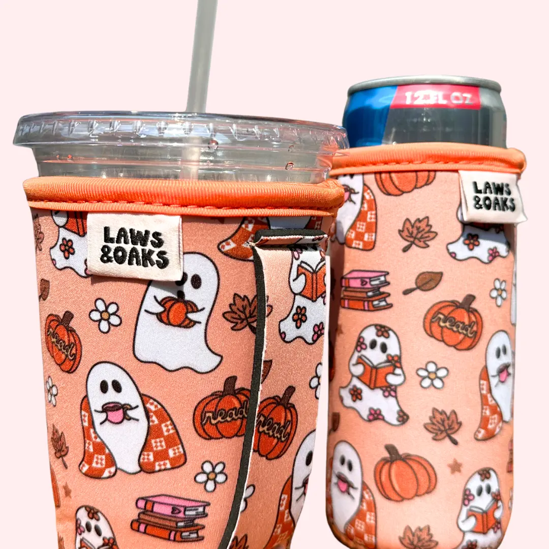 Cozy Ghost Drink Sleeve