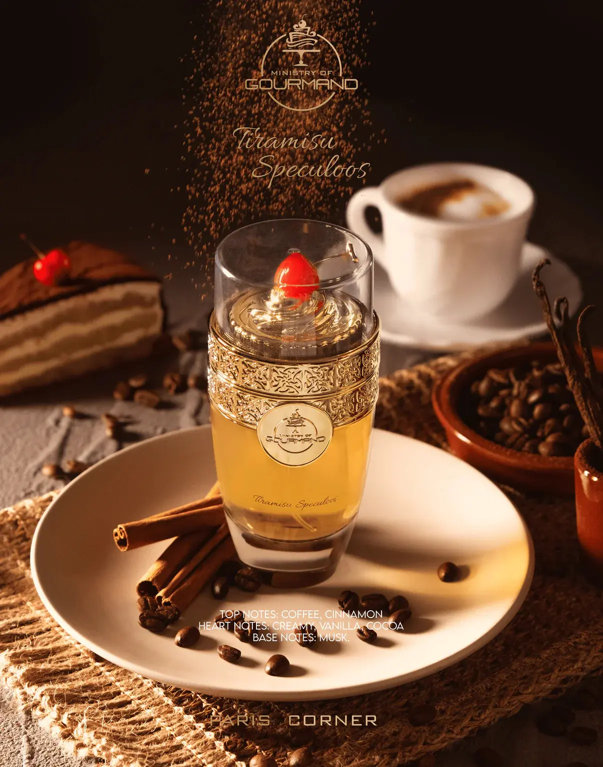 Paris Corner Tiramisu Speculoos 3.4oz EDP Spray for UNISEX