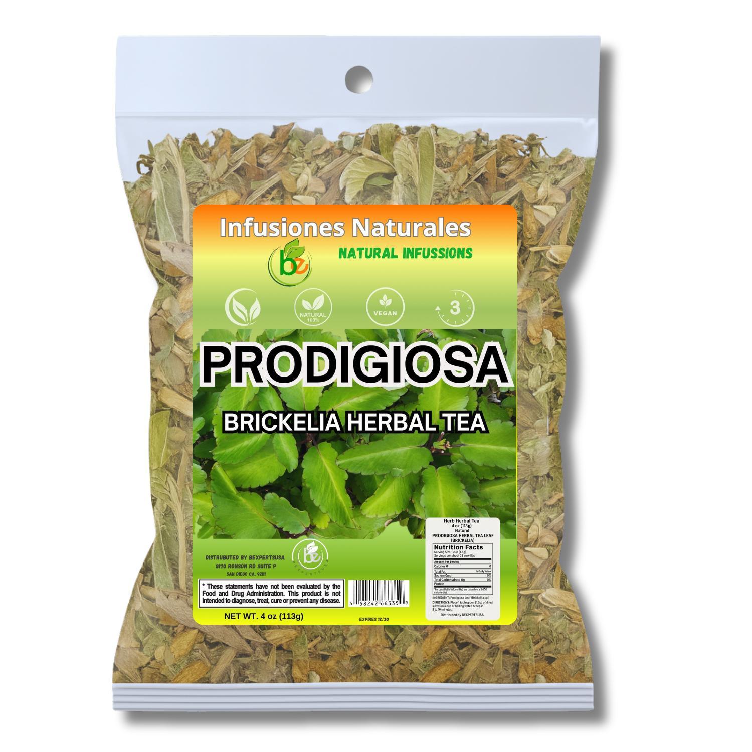 VIRAL Prodigiosa Herbal Tea – 4 oz (113g) – 100% Natural Mexican Herb – Wildcrafted Brickellia – Vegan, Non-GMO – Loose Leaf Herbal Infusion – by Bexpertsusa