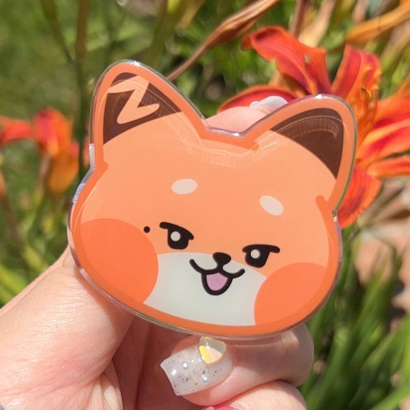 KPOP SKzoo0 Phone Grip Holder Stand Mount Magnetic Cute Magsafe Popsocket Series for iPhone MagSafe Cases & Kindle Grips Secure Stylish Expanding Phone Grip