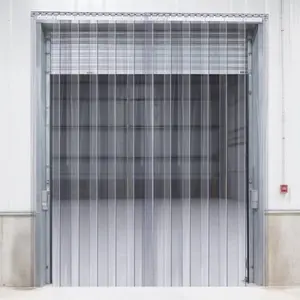 VEVOR Strip Curtain, 84 Heightx 38 Width, 0.08 Thickness, 6PCS Clear PVC Strip Door Curtain, Freezer Curtain, Plastic Door Strips for Walk in Freezers, Coolers Warehouse Doors, with 50 Overlap