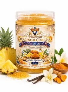 Turmeric & Pineapple Body Scrub | Brightening & Smoothing Skin | Virtuosa