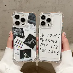 Singer Drake Ablum Phone Case For iPhone 17 16 15 14 13 12 11 Pro ProMax Air Plus 4G 5G Anti Fall Clear TPU Cover, Accessories, Smartphone