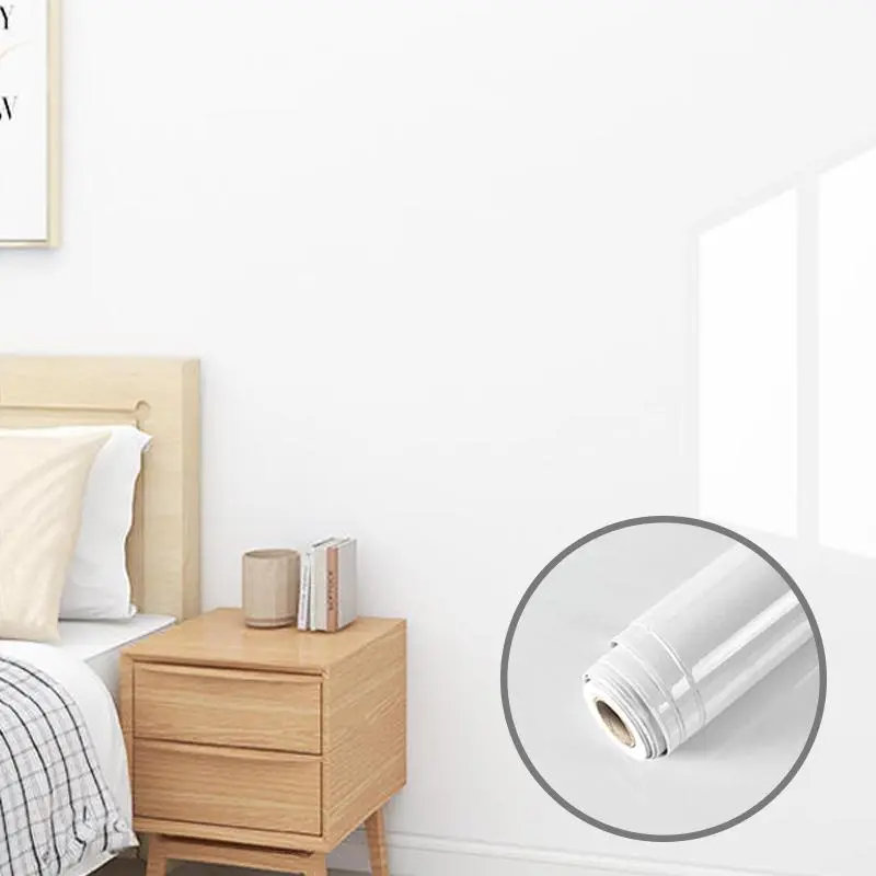 Self-adhesive Wallpaper, 1 Count Oil-proof & Moisture-proof Wall Sticker, Furniture Refurbishment Sticker, Kitchen Cabinet Door Sticker, Home Decor Supplies